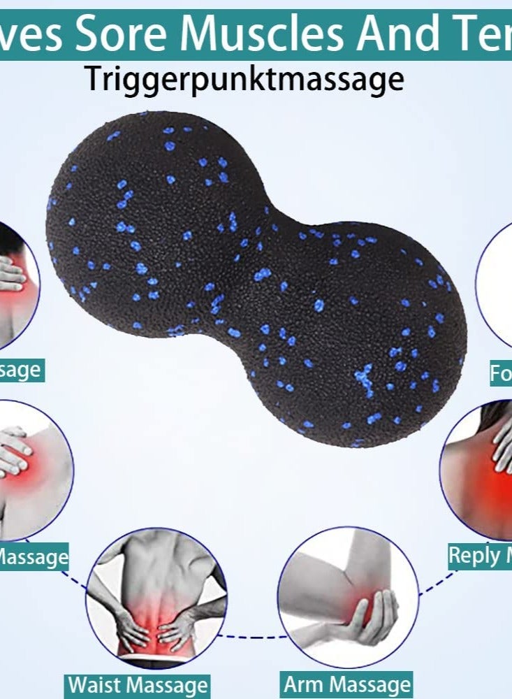 Peanut Massage Balls, Back Massage Peanut Balls, Muscle Relaxers, Double Hockey Massage Balls and Activity Balls for Physical Therapy, Deep Tissue Fitness Massage and Relief Tension Muscle Supplies - Image 3